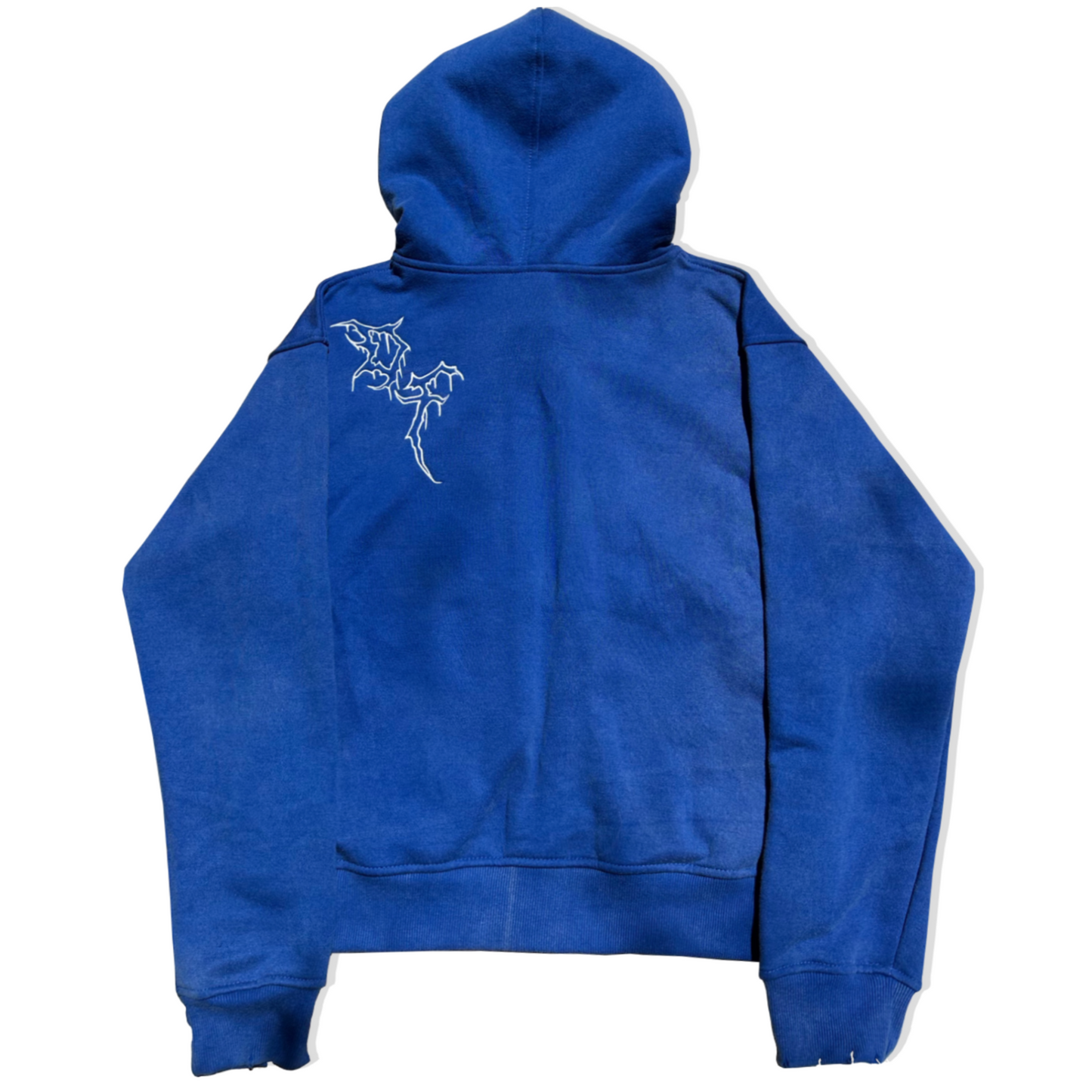 Cosmetic Void Zip-Up |Blue Sun Washed