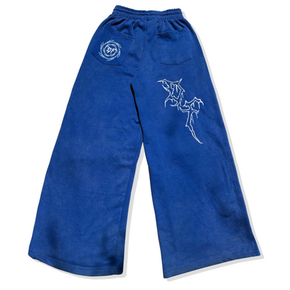 Cosmetic Void Sweatpants |Blue Sun Washed
